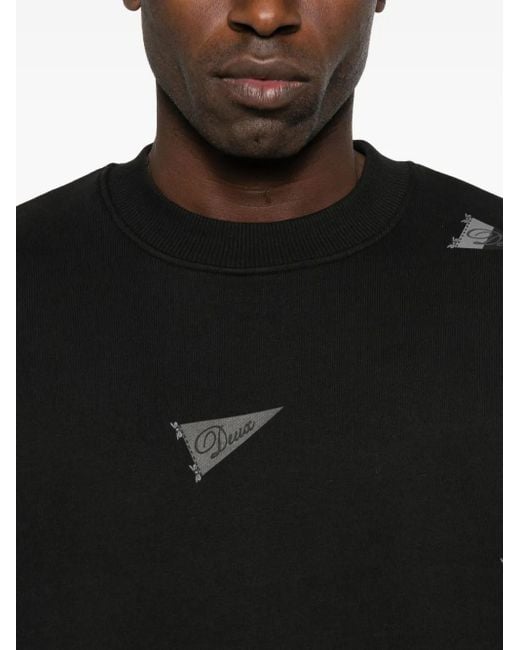 Les Deux Black Flag-Print Sweatshirt for men