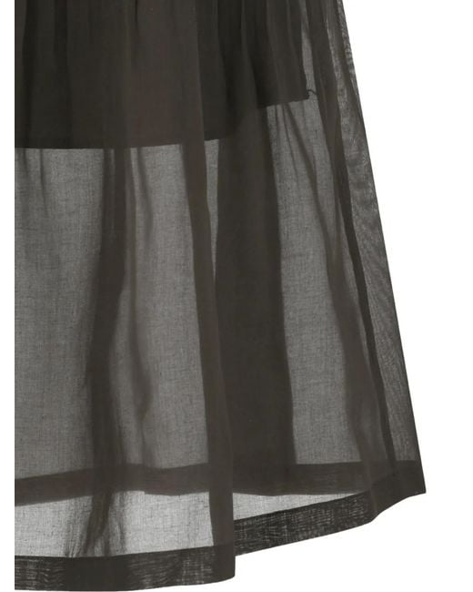 Amomento Midi-Plooirok in het Gray