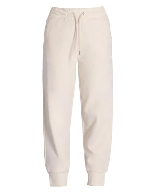 Boss White Drawstring Track Pants