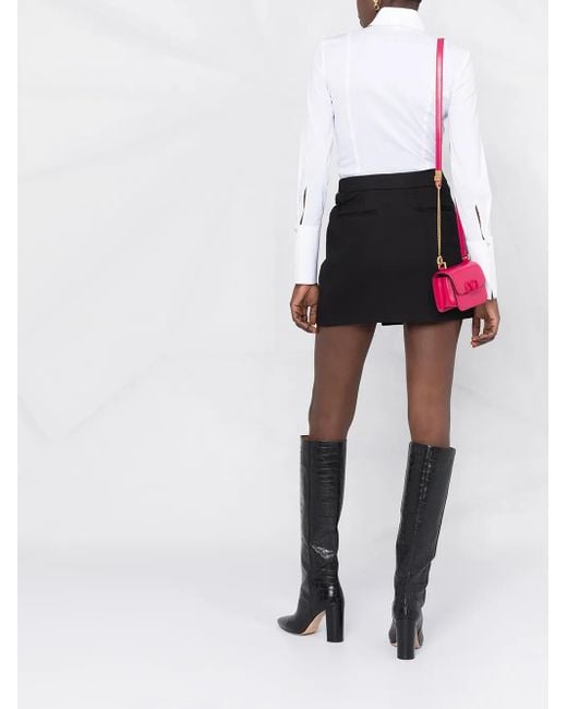 Patrizia Pepe White Poplin Shirt Body