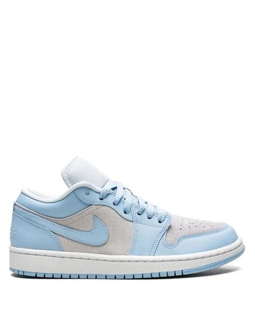 Nike Blue 1 Low "Football Aluminum" Sneakers