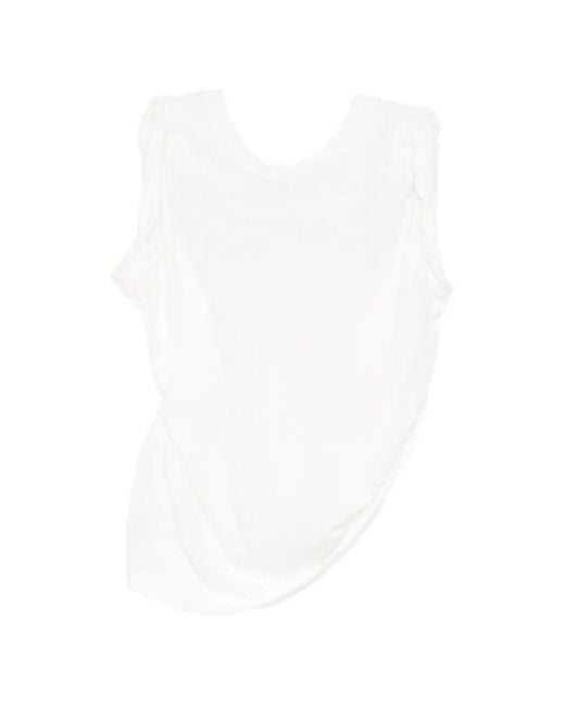 Our Legacy White Twisted T-Shirt