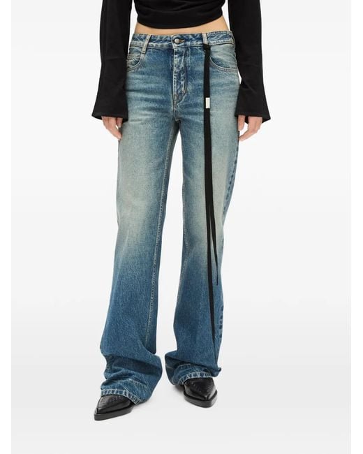 Ann Demeulemeester Blue Vive Five-Pocket Jeans