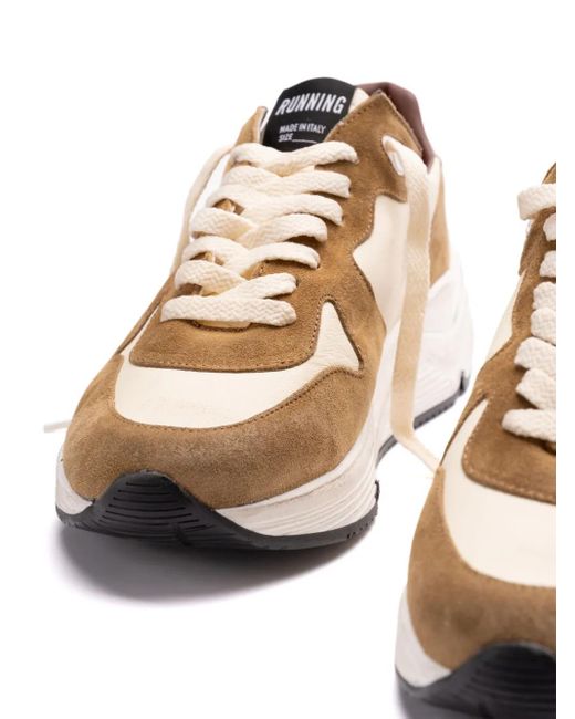 Golden Goose Deluxe Brand Brown Running Sole Sneakers for men