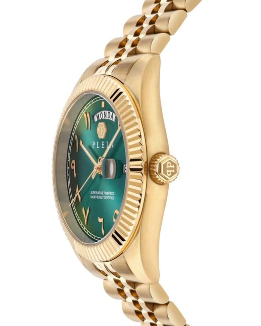 Philipp Plein Metallic Date Superlative 41Mm Watch for men