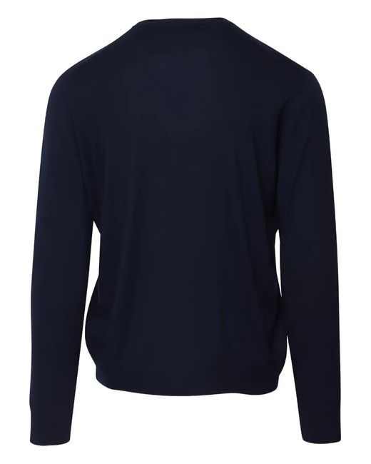Fedeli Blue Cashmere Top for men