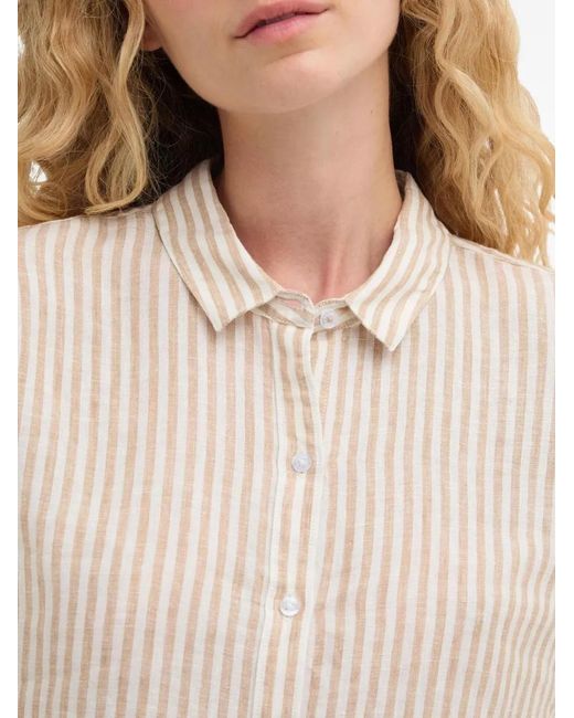 Barbour Natural Marine Stripe-Pattern Shirt