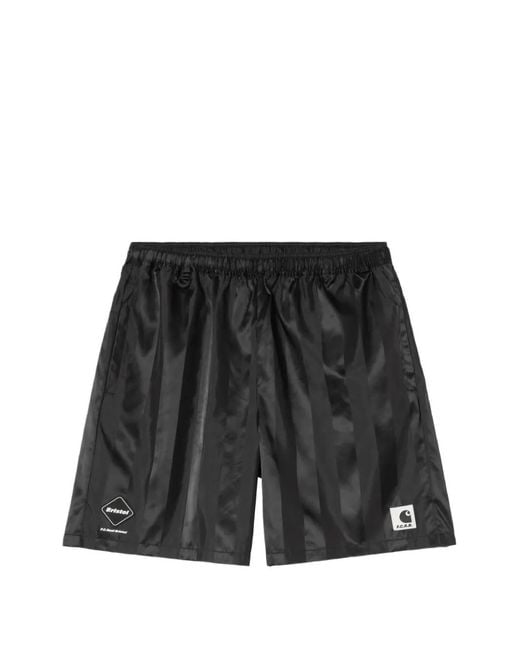 Carhartt Black X F.C. Real Bristol Game Shorts