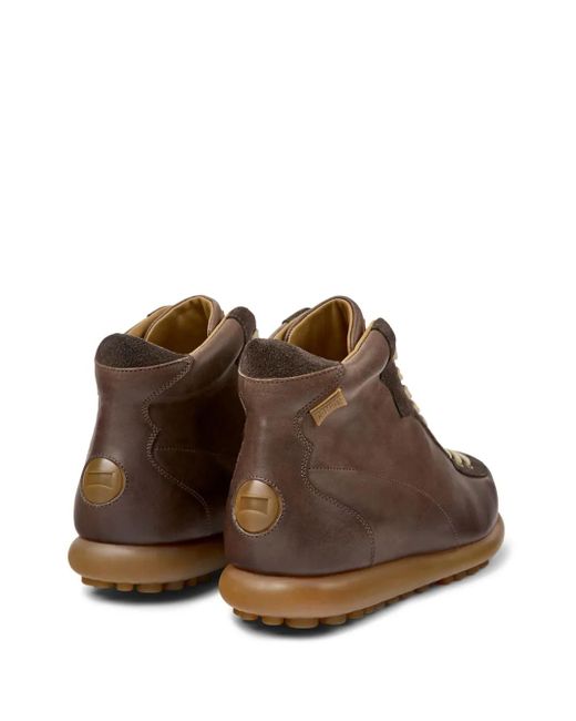 Camper Brown Pelotas Ariel Sneaker Boots for men