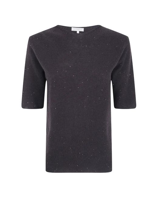 Antonelli Blue Sequin-Embellished Sweater