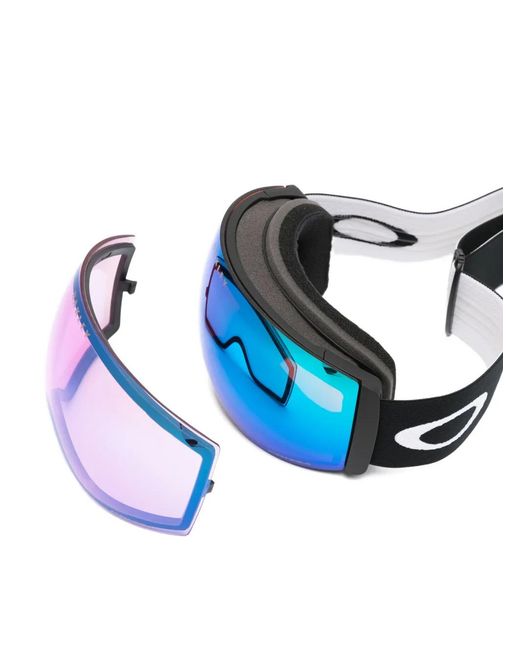 Oakley Blue Masque De Ski Flight Deck L