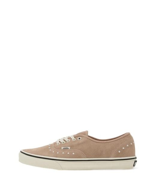 Vans White Authentic Studded Sneakers