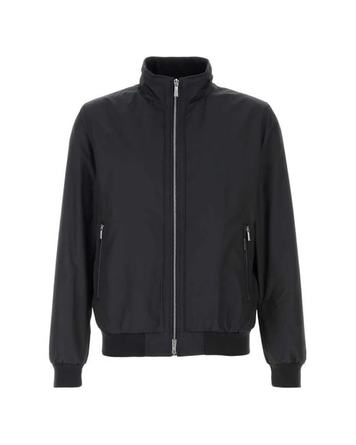 Chaqueta Manetti Con Cremallera Moorer de hombre de color Blue