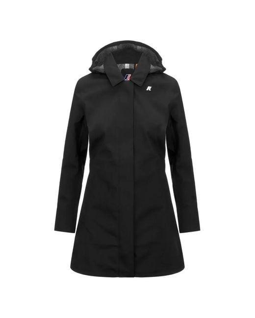 K-Way Matchy Jas in het Black