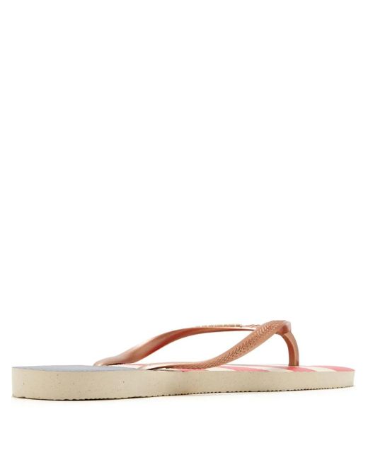 Havaianas Natural Top Nautical Flip-Flops