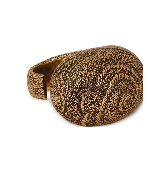Etro Metallic Arnica Ring