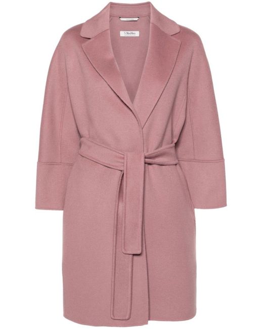 Max Mara Pink Arona Coat