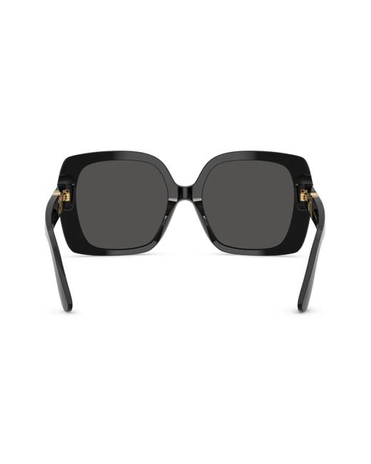 Dolce & Gabbana Black Square-Frame Sunglasses