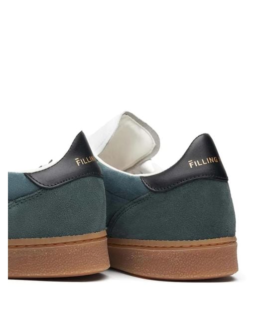 Filling Pieces Blue Logo Sneakers