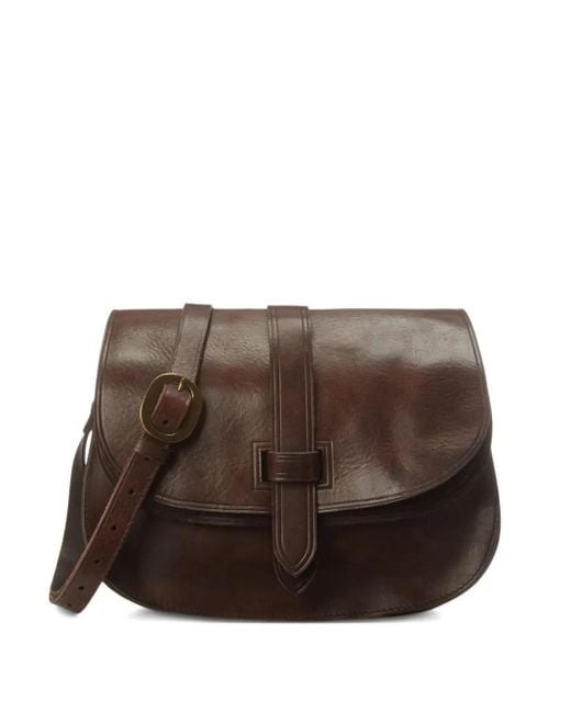 RRL Brown Cassidy Crossbody Bag
