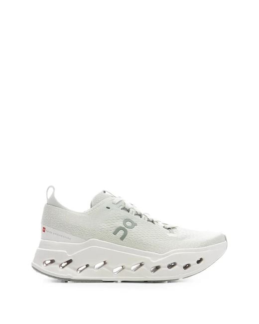On Shoes White Cloudsurfer Max Sneakers