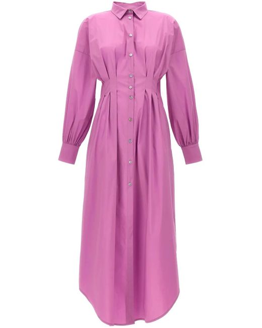 Le twins Cristiana シャツドレス Pink