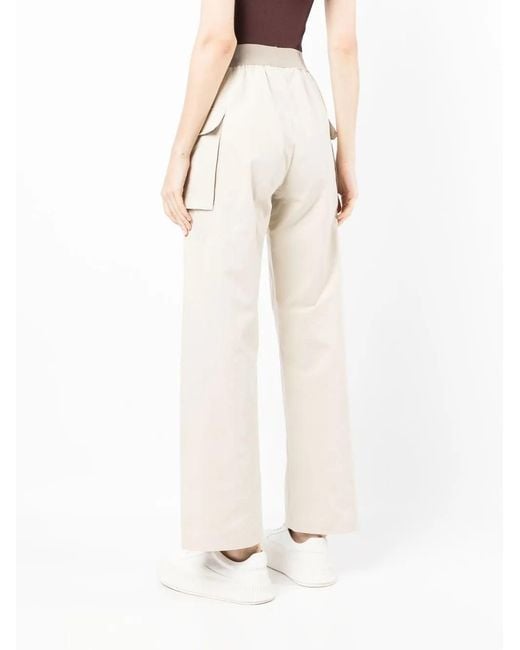 Fear Of God White Logo-Waist Cargo Trousers