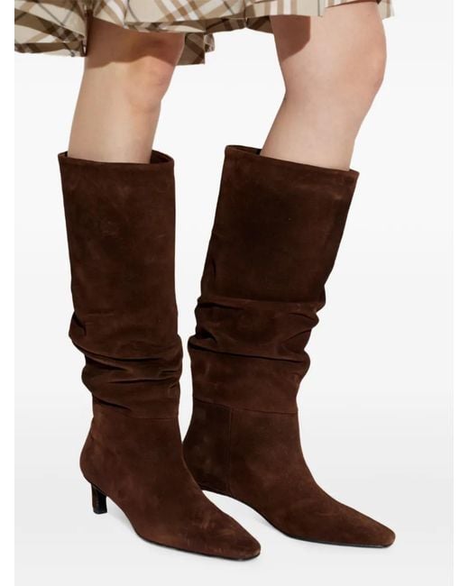 Alohas Brown Kalila Suede Boots