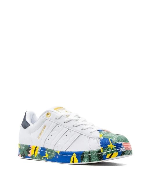 Adidas Blue Superstar "Her Studio London" Sneakers