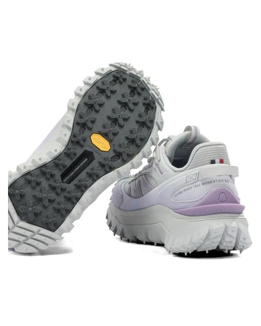 Moncler White Trailgrip Gtx Sneakers