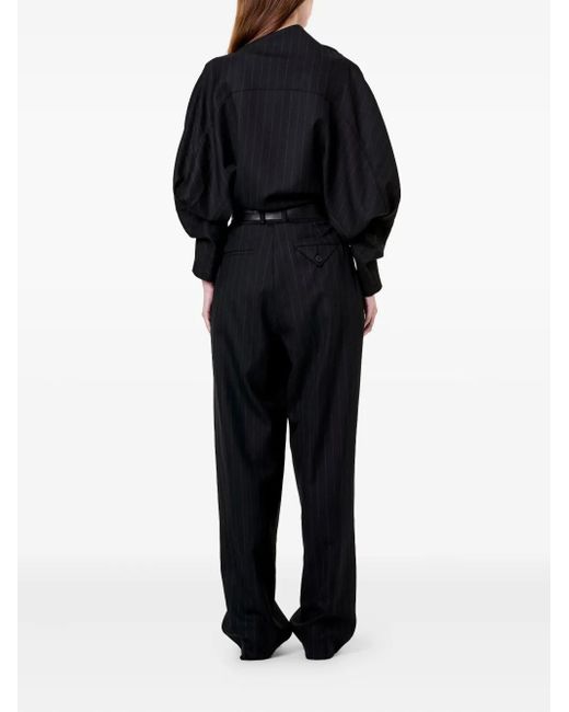 Nicholas Black Amadea Pinstripe Trousers