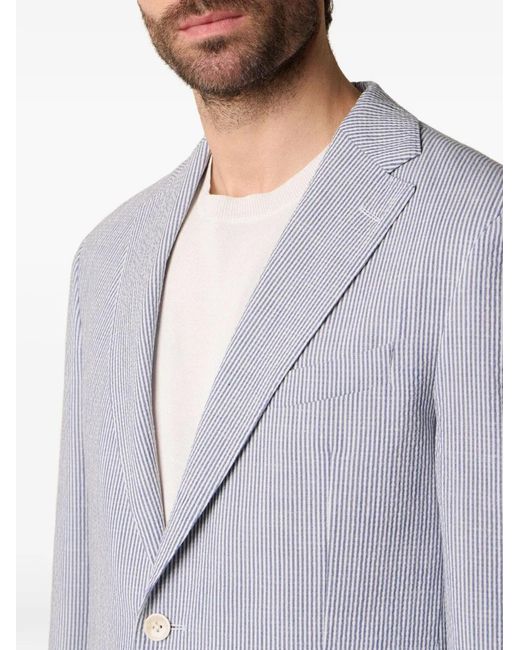 Brooks Brothers Blue Blazer À Simple Boutonnage for men