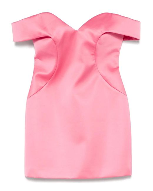 N°21 オフショルダー ミニドレス Pink