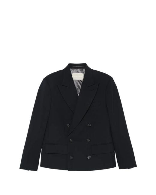 ADNYM Black Double-Breasted Blazer