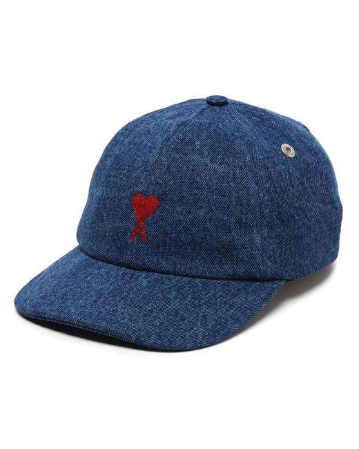 AMI Ami De Coeur デニムキャップ Blue