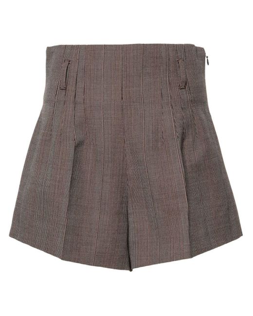 Prada High Waist Shorts in het Brown