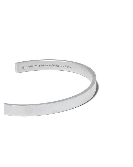 Le Gramme White Le 15 Grammes Ribbon Bracelet