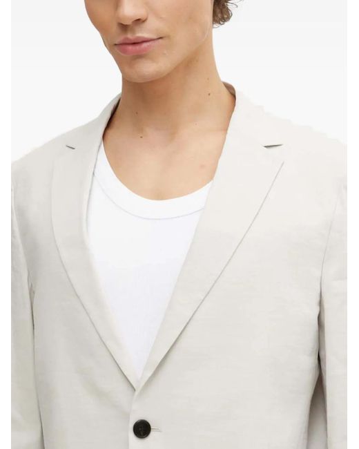 Blazer Con Botones Theory de hombre de color White