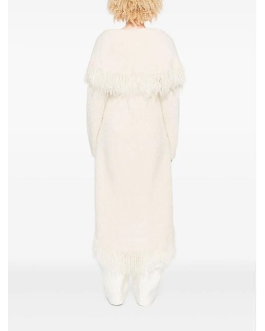 Manteau Victoria À Franges Cult Gaia en coloris White