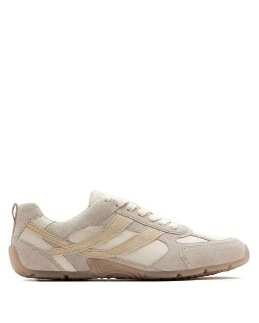 Vince White Mojave Sneakers mit Wildleder-Einsatz