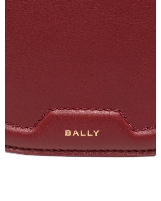 Bally Purple Small Code Flap Cross-Body Bag