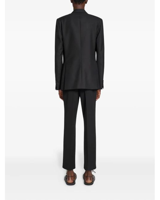 メンズ Dries Van Noten スリムフィット ジャケット Black