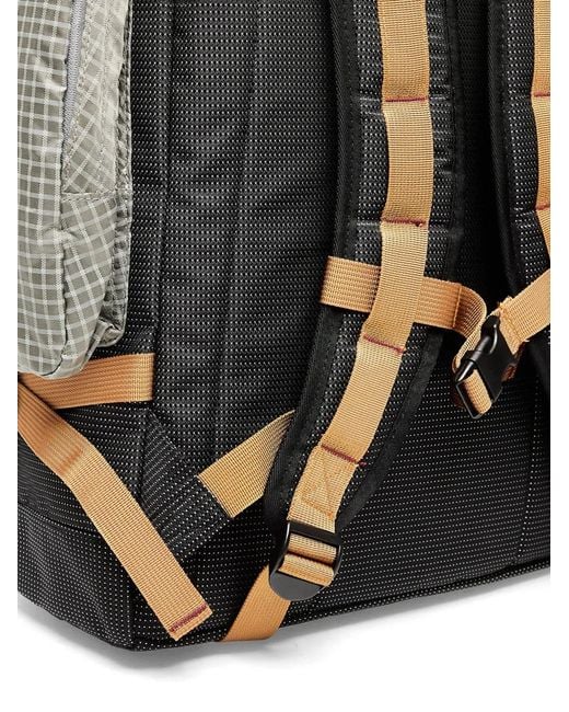 Brain Dead Black Alpine Checked-Pattern Backpack