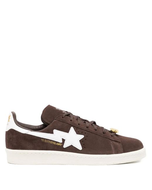 A Bathing Ape X Adidas Stan Smith Sneakers in Brown für Herren