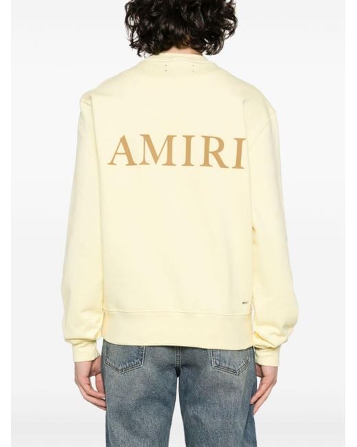 Amiri Sweater Met Logoprint in het Natural voor heren