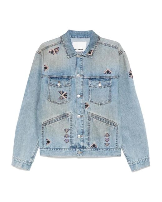 Isabel Marant Blue Jango Jacket for men