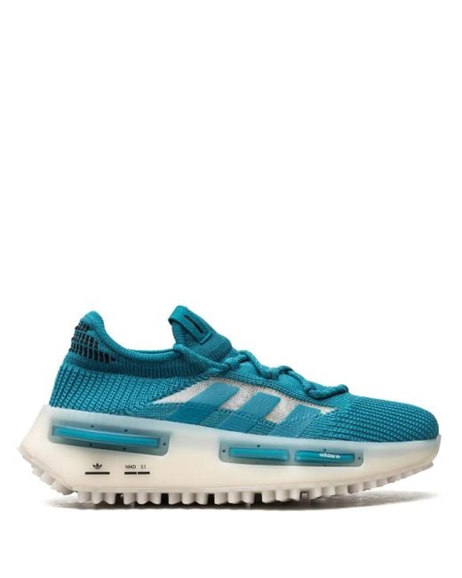 Adidas Blue Nmd_S1 "Active" Sneakers