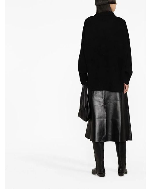 Chloé Black Cashmere Oversized Jumper