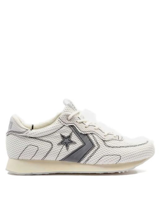 Converse White Thunderbolt Ox Low Sneakers