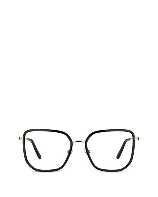 Marc Jacobs Black Square-Frame Glasses